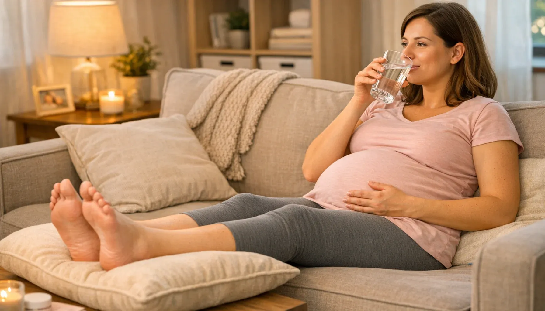 ¿Edema en el tercer trimestre? Te ayudará una nutrición adecuada