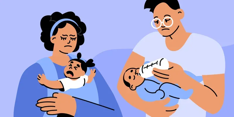 Cómo cuidar de los gemelos cuando uno de ellos se enferma