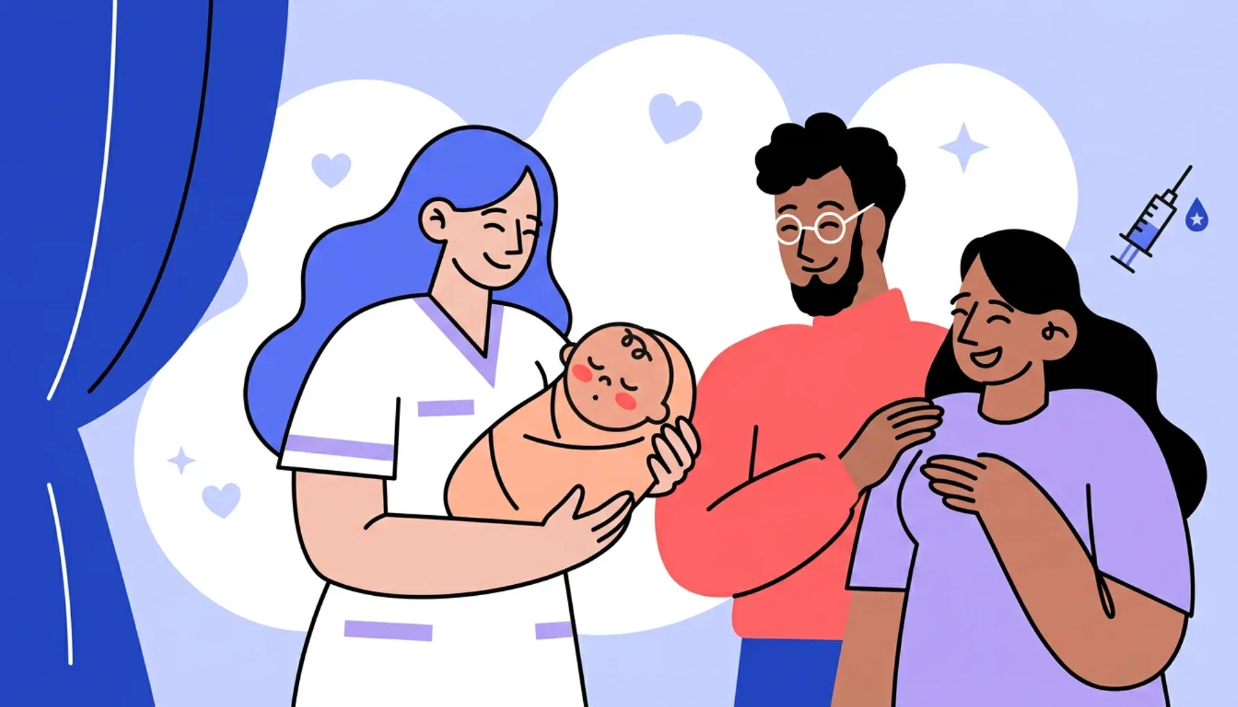 ¿Debería vacunar a su bebé en el hospital?