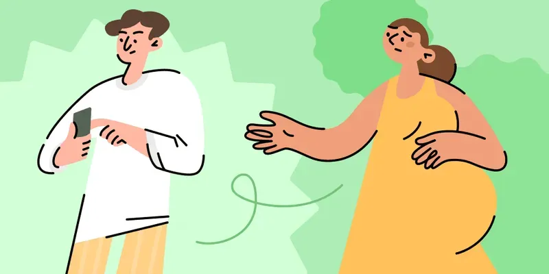 ¿Qué hacer si tu pareja no te apoya en el embarazo?