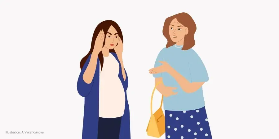 Mothers’ relationship with their own mothers