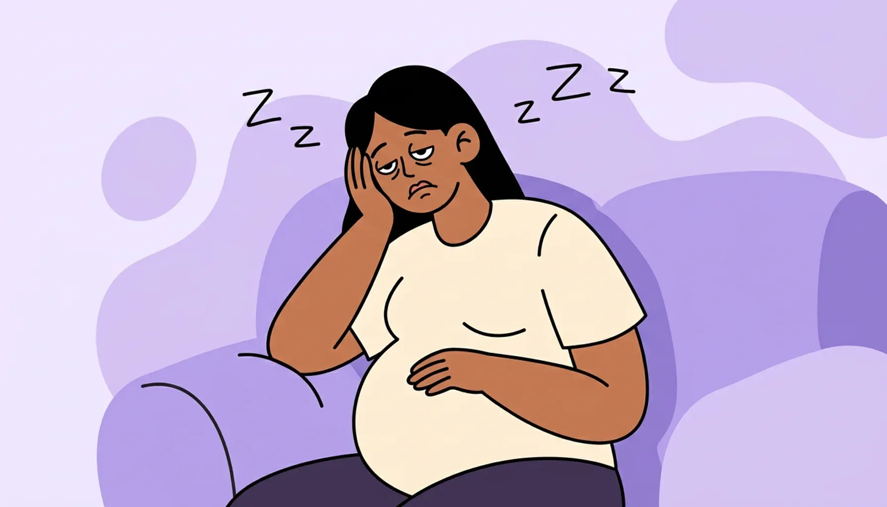 ¿Por qué estás tan cansada?