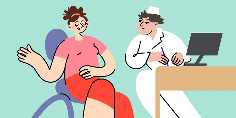 Estou grávida! Quando devo ir ao médico?
