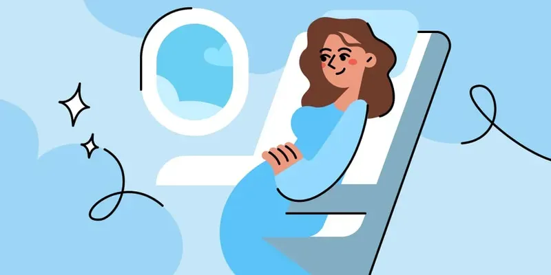 Lista de verificación para viajar durante el embarazo