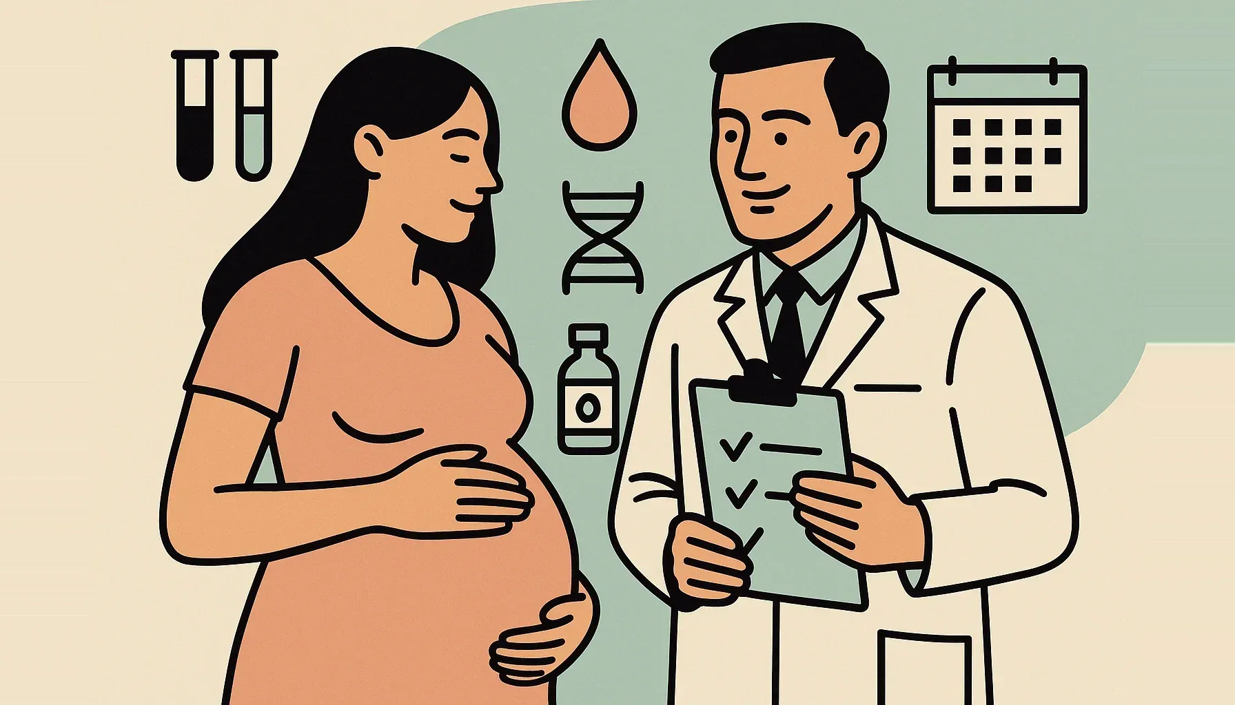 ¿Cuáles pruebas se deben realizar antes del embarazo?