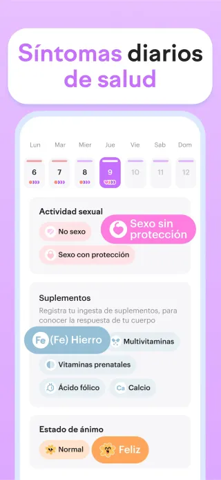 síntomas diarios de salud