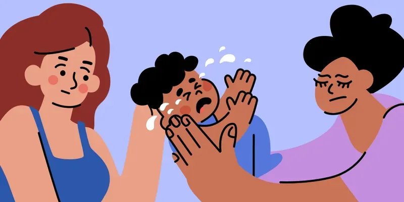 ¿Qué hago si mi bebé comienza a llorar cuando me voy?