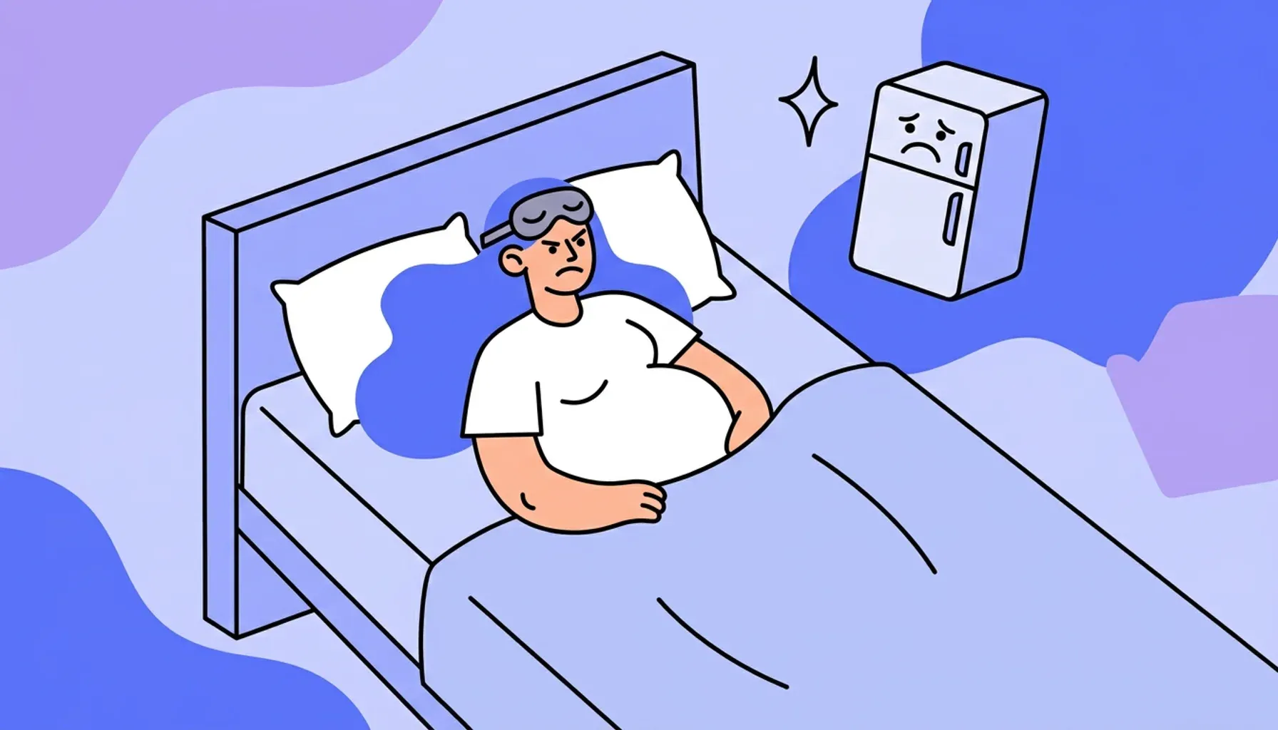 ¿Cómo se relacionan los problemas de sueño y la nutrición?
