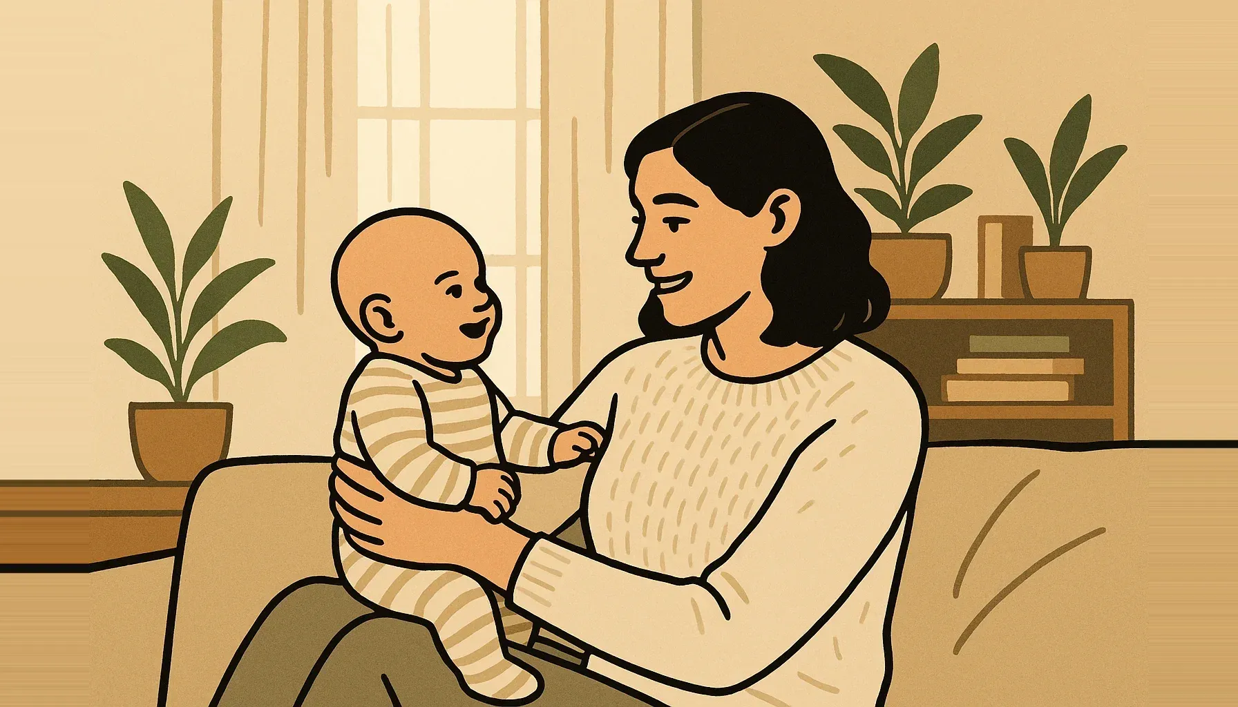 ¡Felicidades! ¡Tu hijo tiene un mes!